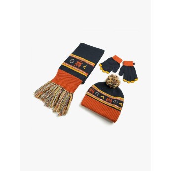 Children's hat scarf and gloves Children's hat scarf and gloves