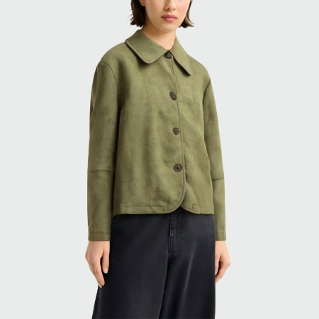 Lapel single-breasted casual women's jacket