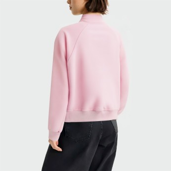 Simple stand collar zipper casual women's jacket