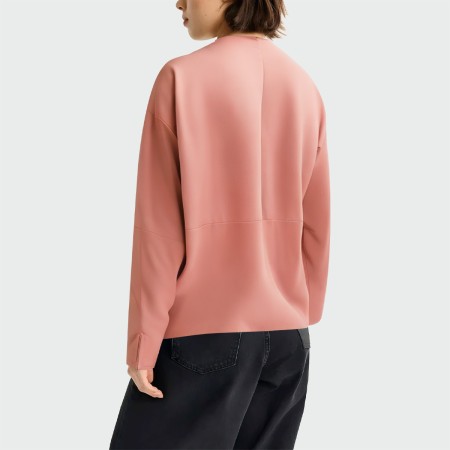 Lightweight autumn pink loose women's jacket