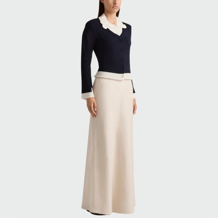 Autumn sweet knitted women's long sleeve top