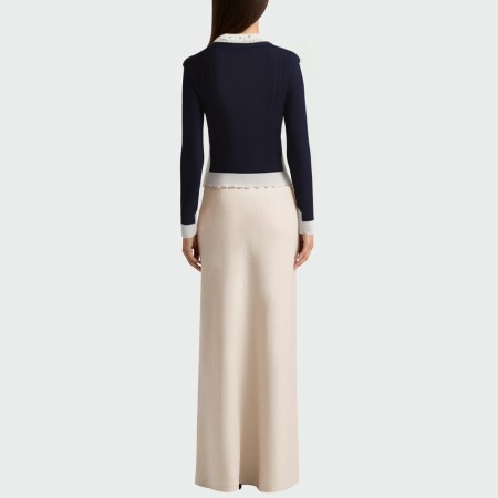 Autumn sweet knitted women's long sleeve top