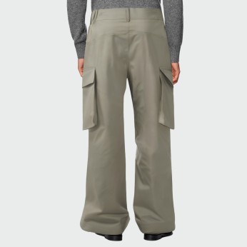 Men's casual elastic waist work trousers