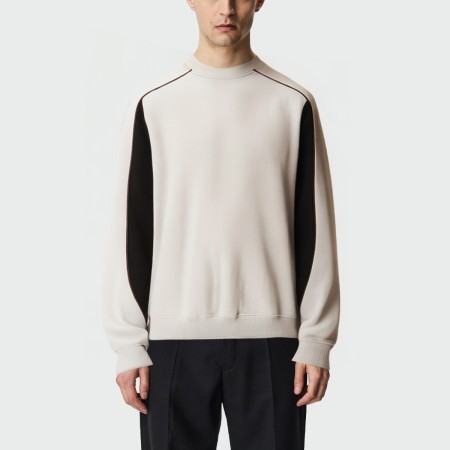 High quality vintage round neck men's tops