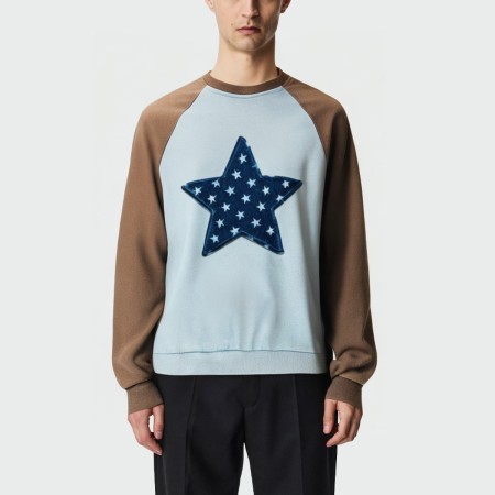 Autumn loose men's long-sleeved pullover