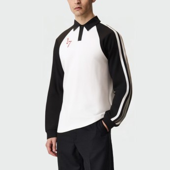 Classic stripe lightweight men's long sleeve top