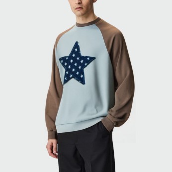 Autumn loose men's long-sleeved pullover