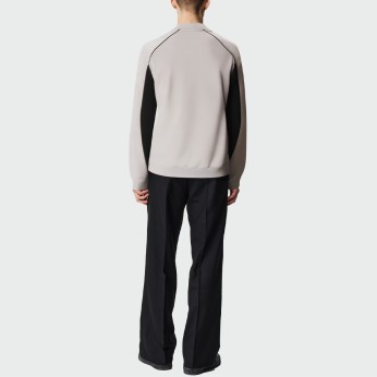 High quality vintage round neck men's tops