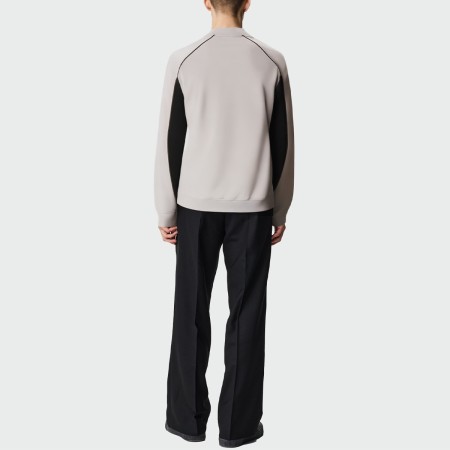 High quality vintage round neck men's tops