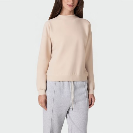 Round neck long sleeve casual women's pullover