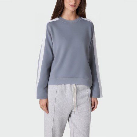 Casual round neck loose women's pullover