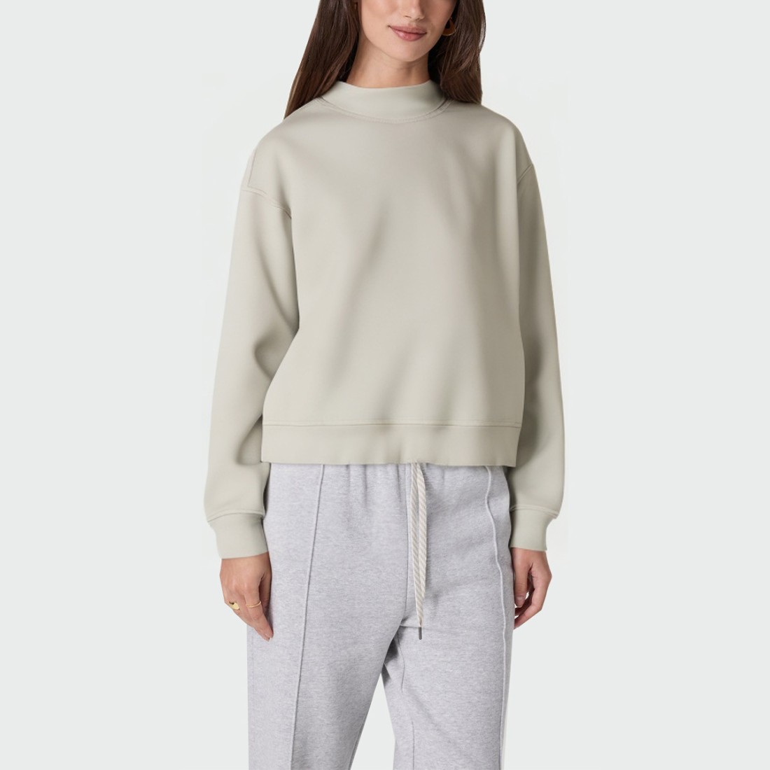 High quality comfortable turtleneck women's pullover