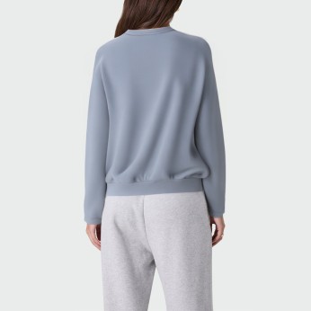 Casual round neck loose women's pullover