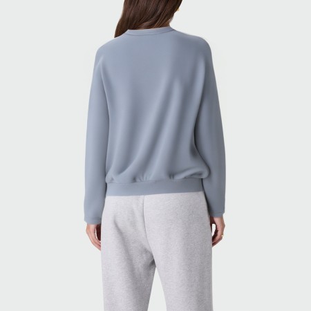 Casual round neck loose women's pullover