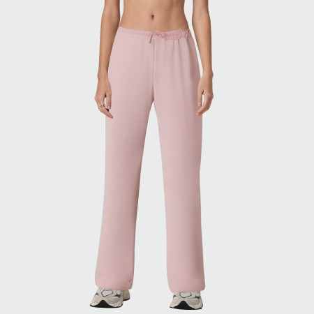 Pink breathable and soft women's casual pants