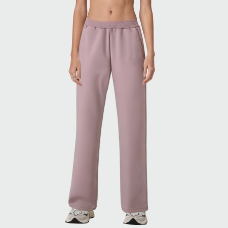 High elastic waist soft women's casual pants