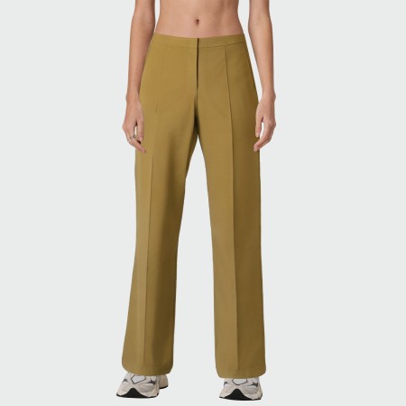 Autumn high quality women's wide leg pants