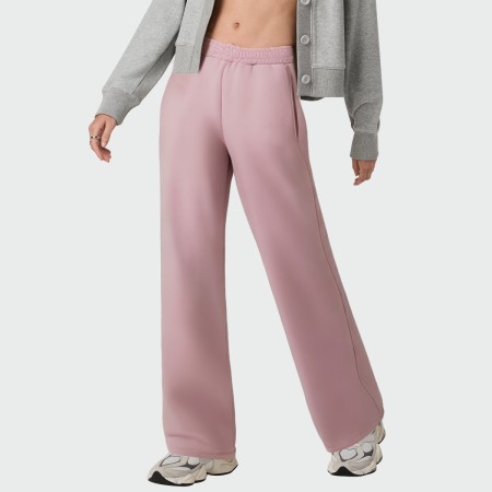 High elastic waist soft women's casual pants