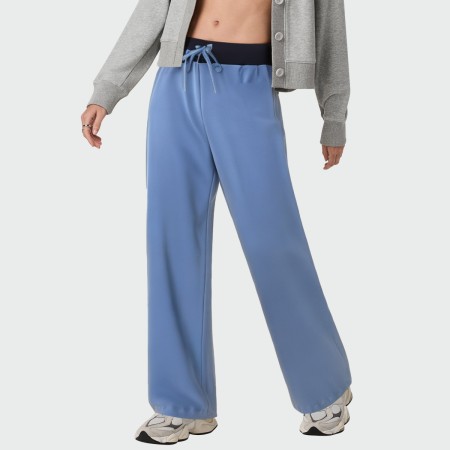 Velvet high elastic waist women's pants