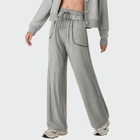 Comfortable casual high waist women's pants