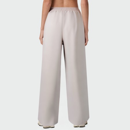 Wide-leg elastic waist women's casual pants