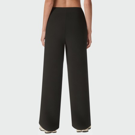 Retro high waist women's flared pants