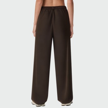 Brown vintage high waist women's pants