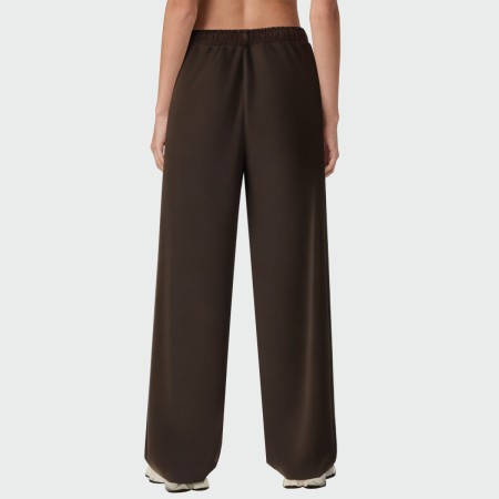 Brown vintage high waist women's pants