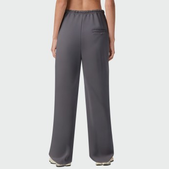 Autumn mid-rise wide-leg women's pants