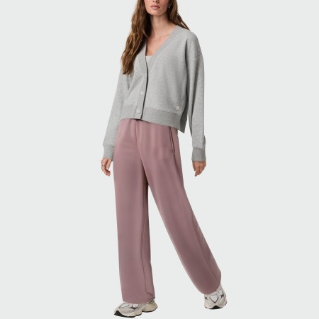 High elastic waist soft women's casual pants