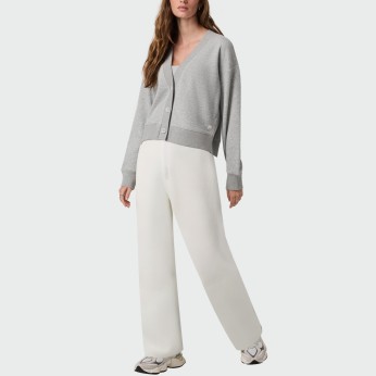 Fashionable pleated high waist women's pants